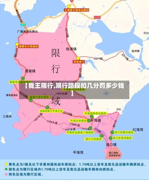 【我王限行,限行路段扣几分罚多少钱】