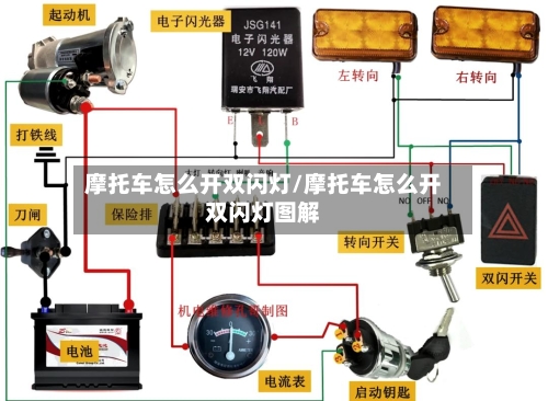 摩托车怎么开双闪灯/摩托车怎么开双闪灯图解-第2张图片