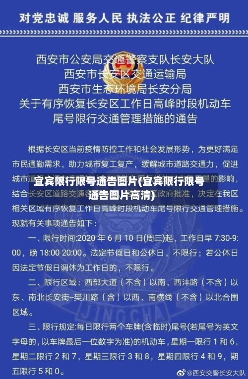 宜宾限行限号通告图片(宜宾限行限号通告图片高清)