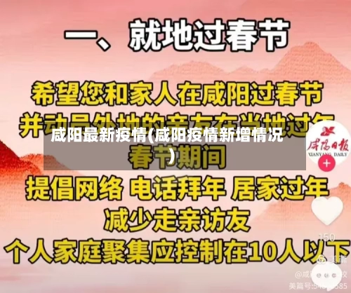 咸阳最新疫情(咸阳疫情新增情况)
