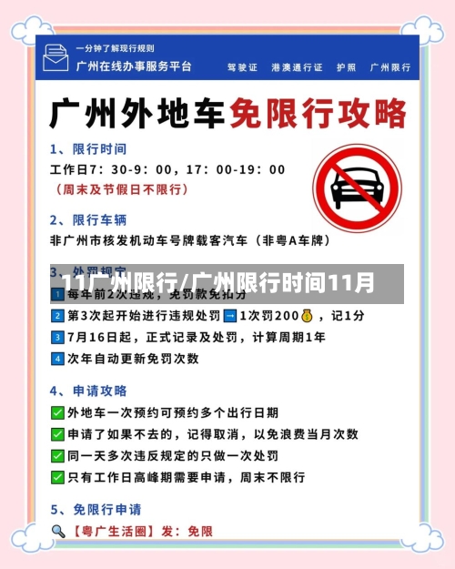11广州限行/广州限行时间11月-第3张图片
