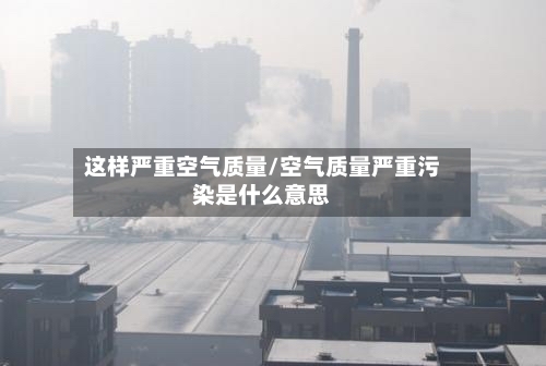 这样严重空气质量/空气质量严重污染是什么意思-第2张图片