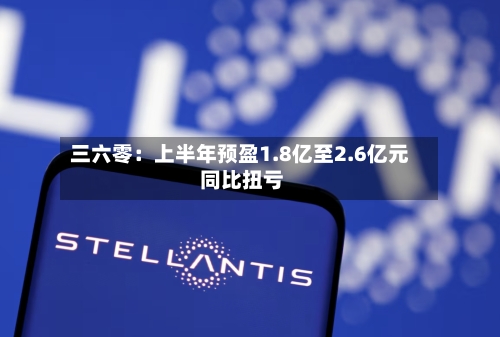 三六零：上半年预盈1.8亿至2.6亿元 同比扭亏