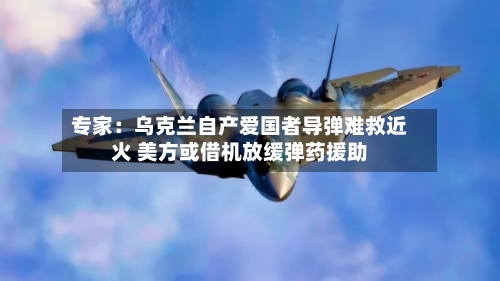专家：乌克兰自产爱国者导弹难救近火 美方或借机放缓弹药援助