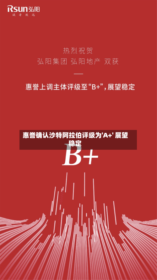 惠誉确认沙特阿拉伯评级为'A+' 展望稳定