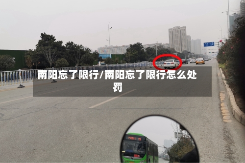 南阳忘了限行/南阳忘了限行怎么处罚-第2张图片