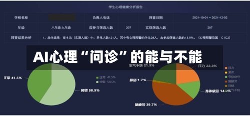 AI心理“问诊”的能与不能-第3张图片