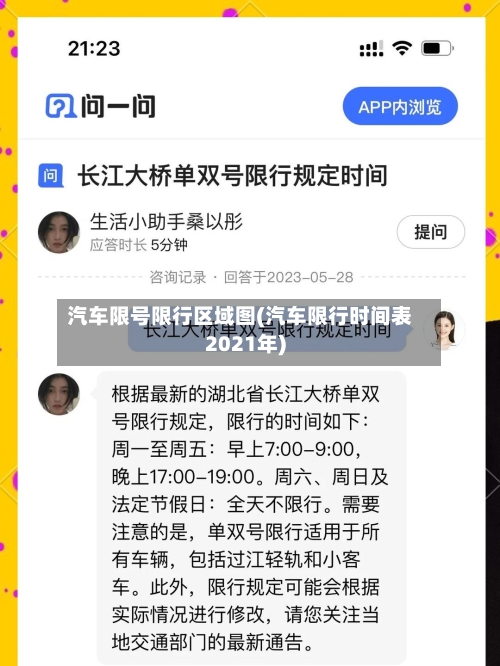 汽车限号限行区域图(汽车限行时间表2021年)-第3张图片