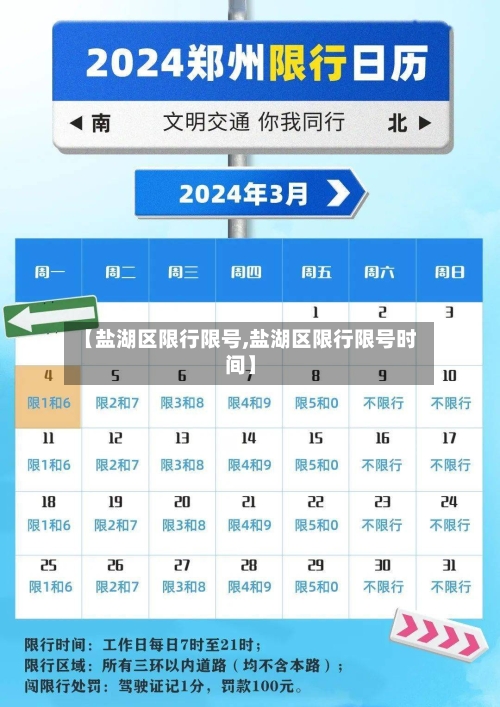【盐湖区限行限号,盐湖区限行限号时间】