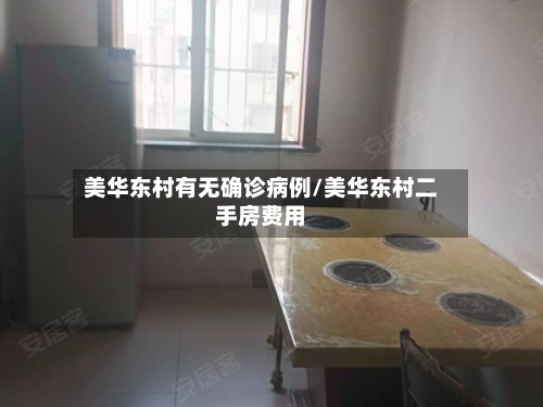 美华东村有无确诊病例/美华东村二手房费用-第2张图片
