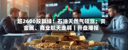 超2600股飘绿！石油天然气领涨；贵金属、商业航天走弱｜开盘播报-第2张图片