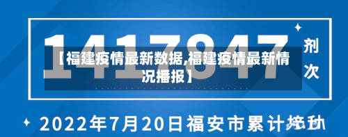 【福建疫情最新数据,福建疫情最新情况播报】-第3张图片