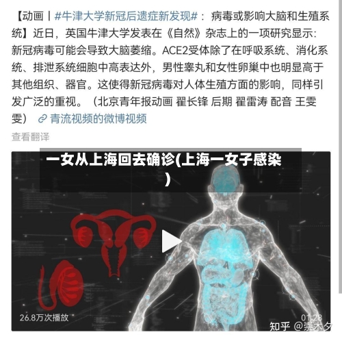 一女从上海回去确诊(上海一女子感染)-第2张图片