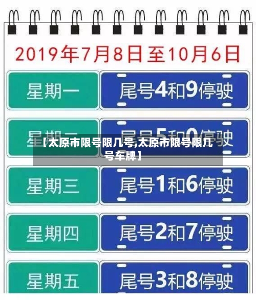 【太原市限号限几号,太原市限号限几号车牌】