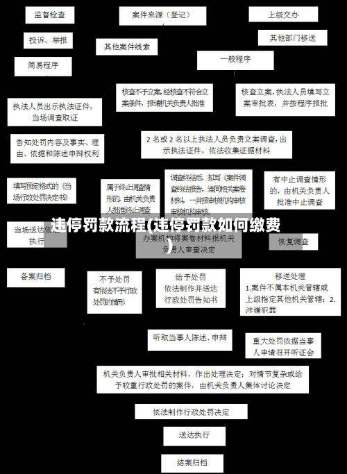 违停罚款流程(违停罚款如何缴费)-第2张图片