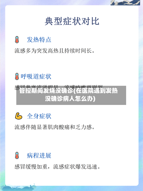 管控期间发烧没确诊(在医院遇到发热没确诊病人怎么办)-第3张图片