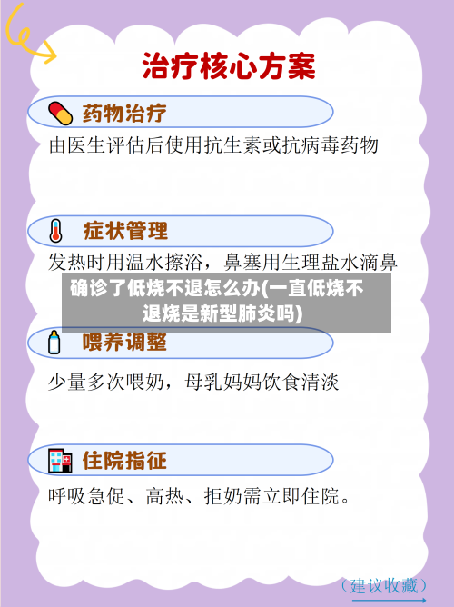 确诊了低烧不退怎么办(一直低烧不退烧是新型肺炎吗)-第2张图片