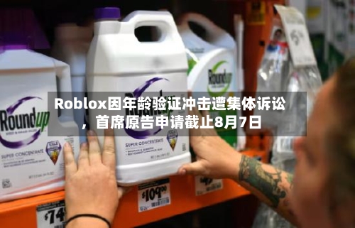 Roblox因年龄验证冲击遭集体诉讼,首席原告申请截止8月7日