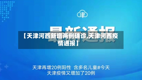 【天津河西新增两例确诊,天津河西疫情通报】-第3张图片