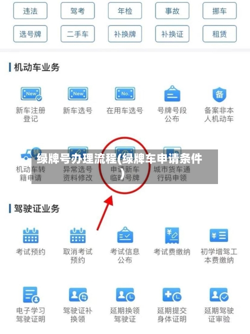 绿牌号办理流程(绿牌车申请条件)-第3张图片
