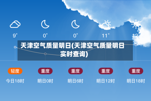 天津空气质量明日(天津空气质量明日实时查询)