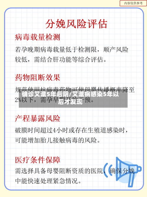 确诊艾滋5年后阴/艾滋病感染5年以后才发现