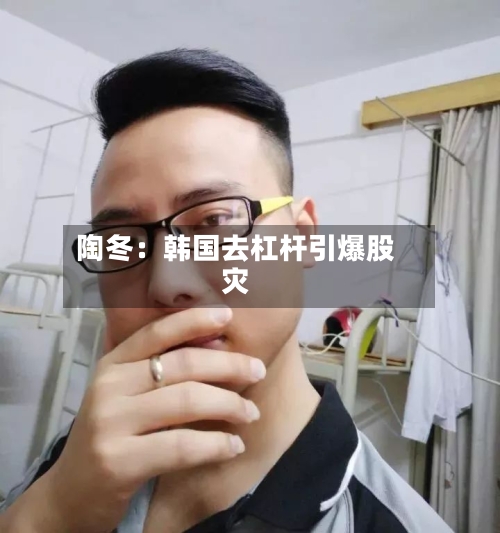 陶冬:韩国去杠杆引爆股灾-第3张图片