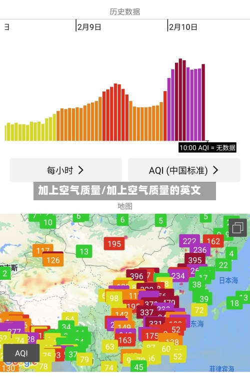 加上空气质量/加上空气质量的英文
