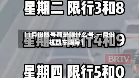 【1月份限号都是限什么号,一月份机动车限号】