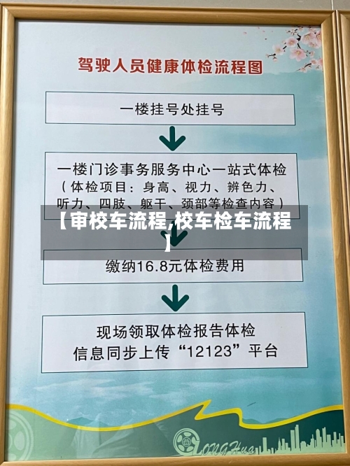 【审校车流程,校车检车流程】