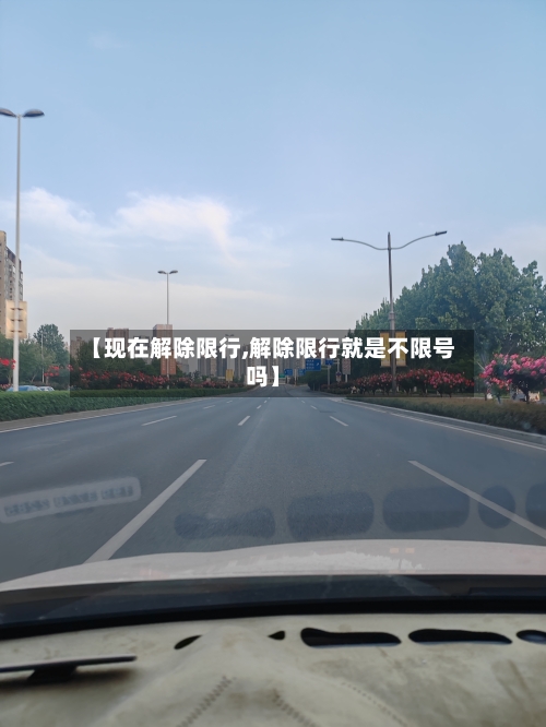 【现在解除限行,解除限行就是不限号吗】