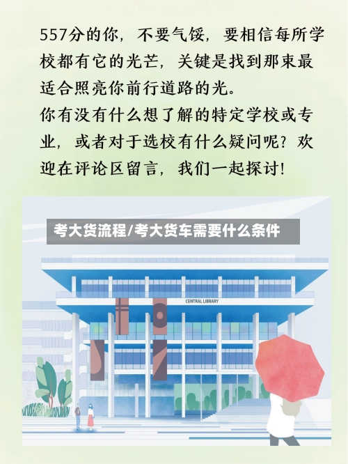 考大货流程/考大货车需要什么条件