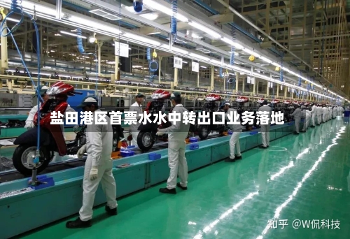 盐田港区首票水水中转出口业务落地-第2张图片