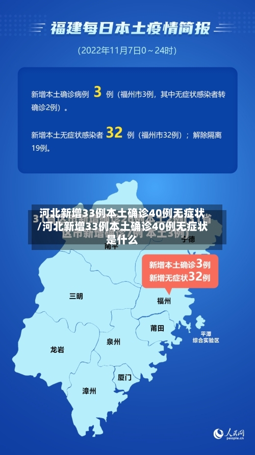 河北新增33例本土确诊40例无症状/河北新增33例本土确诊40例无症状是什么