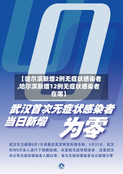 【哈尔滨新增2例无症状感染者,哈尔滨新增12例无症状感染者在哪】-第2张图片