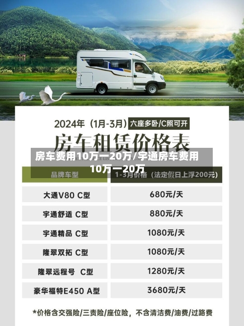 房车费用10万一20万/宇通房车费用10万一20万-第3张图片