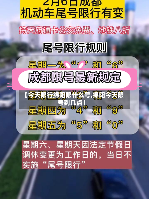 【今天限行绵阳限什么号,绵阳今天限号到几点】