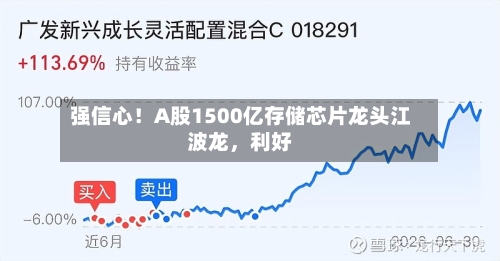 强信心！A股1500亿存储芯片龙头江波龙	，利好-第3张图片