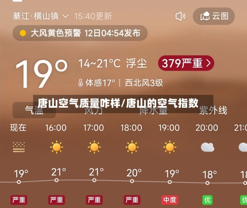 唐山空气质量咋样/唐山的空气指数-第3张图片