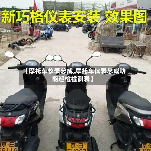 【摩托车仪表总成,摩托车仪表总成功能巡检检测表】