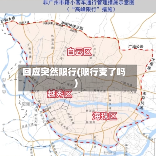 回应突然限行(限行变了吗)