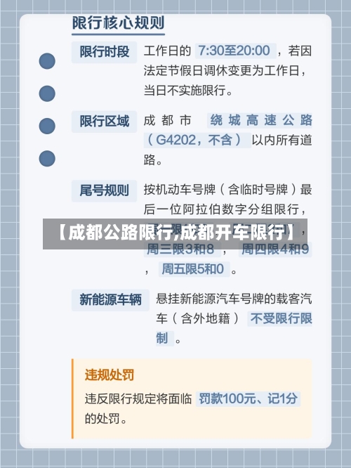 【成都公路限行,成都开车限行】-第2张图片