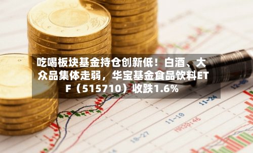 吃喝板块基金持仓创新低！白酒、大众品集体走弱，华宝基金食品饮料ETF（515710）收跌1.6%