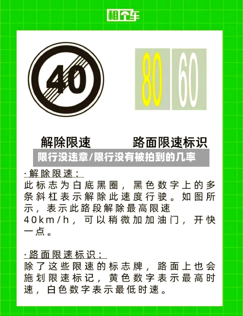 限行没违章/限行没有被拍到的几率-第3张图片