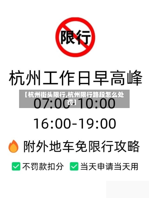 【杭州街头限行,杭州限行路段怎么处罚】