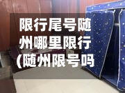 限行尾号随州哪里限行(随州限号吗)