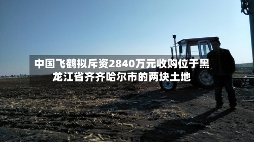 中国飞鹤拟斥资2840万元收购位于黑龙江省齐齐哈尔市的两块土地-第2张图片