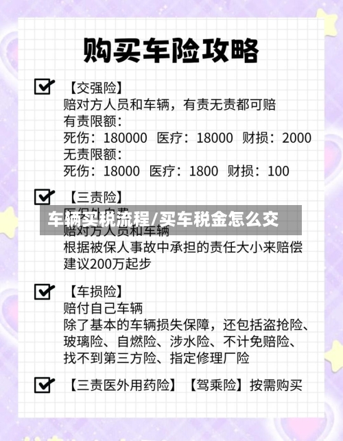 车辆买税流程/买车税金怎么交